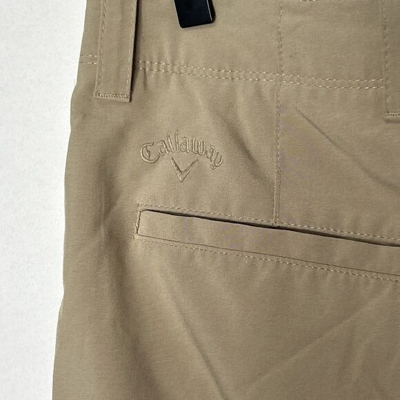 Lot Of 3 Callaway Golf Shorts Gray, Khaki And Stone Men's Size 33 Work Casual - Picture 7 of 9